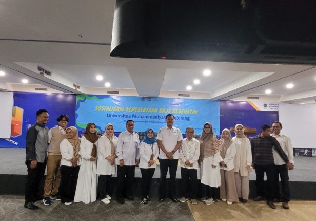 Sosialisasi Kepesertaan BPJS Kesehatan UMT Berlangsung Sukses, Diskusi Antusias Mewar